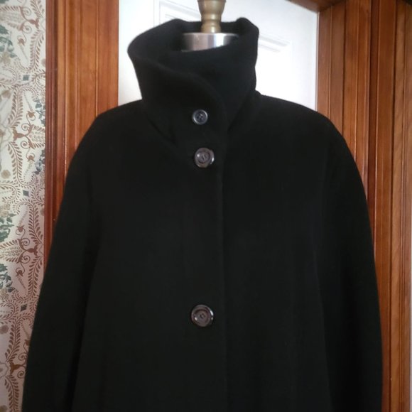 Marina Rinaldi Double Wool/Cashmere Oversized Coat, Plus Size (Gently Used) - Picture 5 of 10